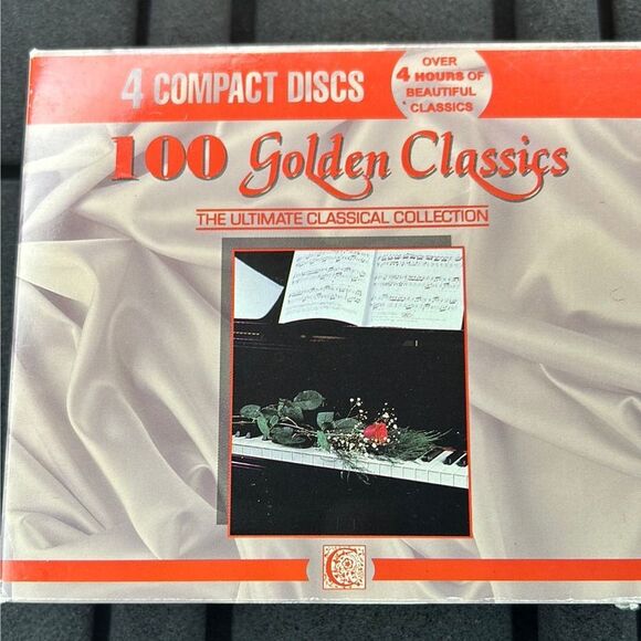 ANTONIO VIVALDI - 100 Golden Classics  Collection 4+hr 4 CD used 0124 - Picture 1 of 7